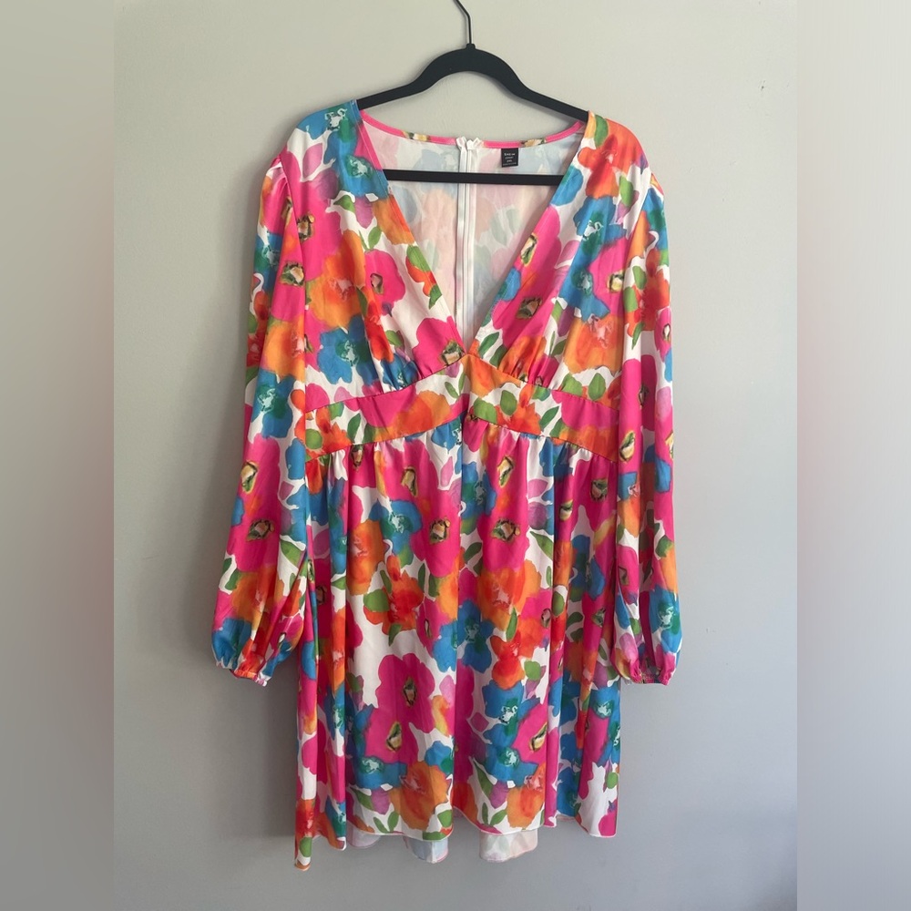 Colorful floral dress from SHEIN